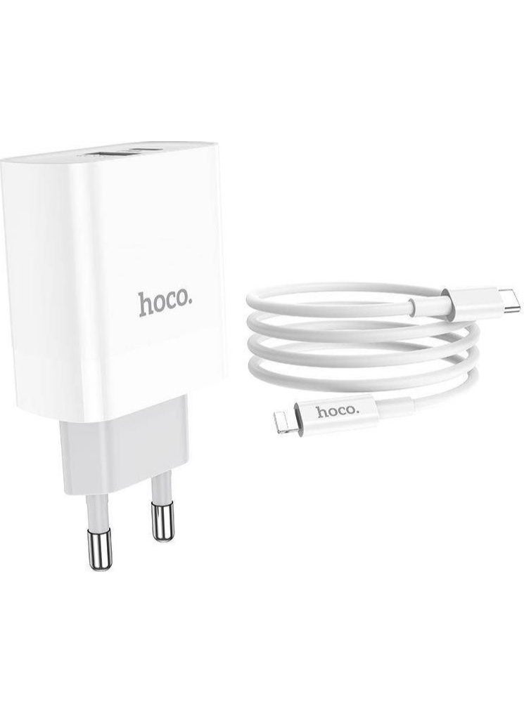 Hoco C80A Charger 1x USB-A 1x USB-C 3 A - Image 3